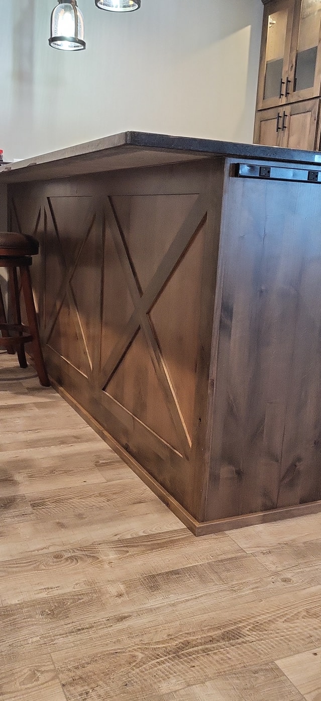 Rustic Knotty Alder Basement - Photo 1